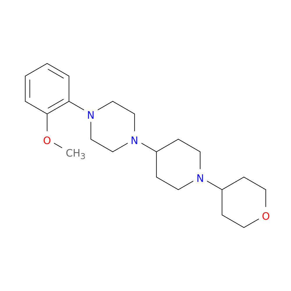 1-(2-methoxyphenyl)-4-[1-(oxan-4-yl)piperidin-4-yl]piperazine
