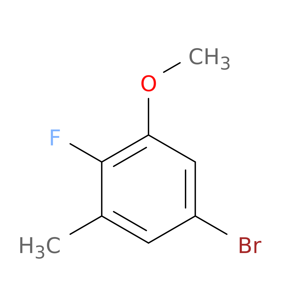 5-Bromo-2-fluoro-1-methoxy-3-methylbenzene