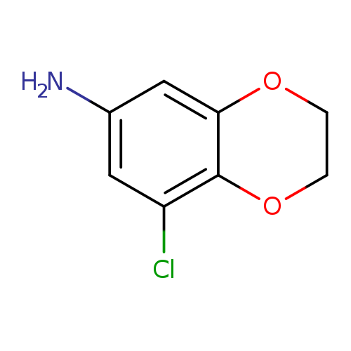 8-chloro-2,3-dihydro-1,4-benzodioxin-6-amine