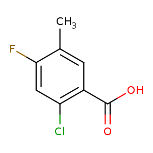 2-Chloro-4-fluoro-5-methyl-benzoic acid