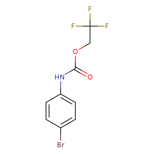 2,2,2-Trifluoroethyl 4-bromophenylcarbamate