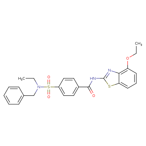 4-[benzyl(ethyl)sulfamoyl]-N-(4-ethoxy-1,3-benzothiazol-2-yl)benzamide