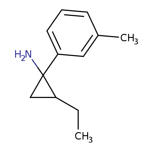 2-ethyl-1-(3-methylphenyl)cyclopropan-1-amine