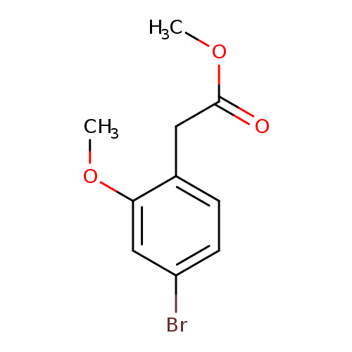 (4-Bromo-2-methoxy-phenyl)-acetic acid methyl ester