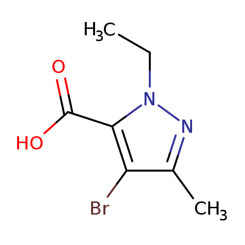 1H-Pyrazole-5-carboxylic acid, 4-bromo-1-ethyl-3-methyl-
