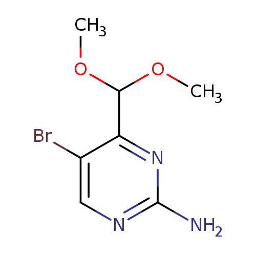 2-Amino-5-bromo-4-dimethoxymethylpyrimidine