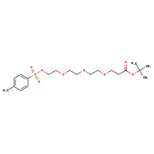 Propanoic acid,3-[2-[2-[2-[[(4-methylphenyl)sulfonyl]oxy]ethoxy]ethoxy]ethoxy]-,1,1-dimethylethyl ester