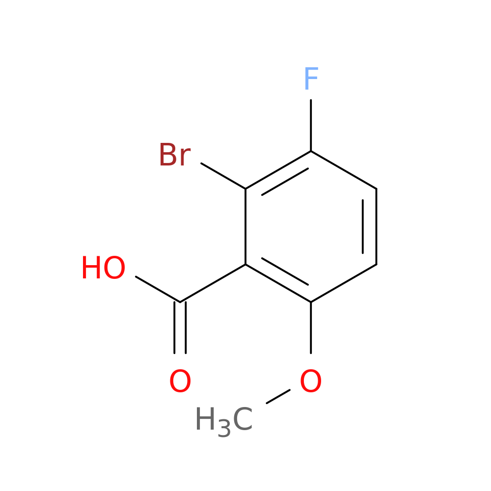 2-Bromo-3-fluoro-6-methoxybenzoic acid