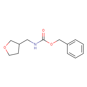 Carbamic acid, N-[(tetrahydro-3-furanyl)methyl]-, phenylmethyl ester