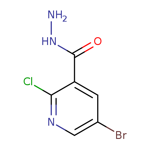 5-Bromo-2-chloro-nicotinic acid hydrazide