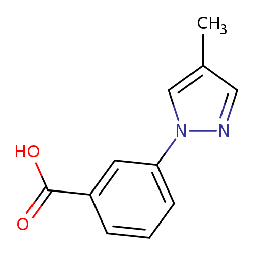 3-(4-Methyl-1H-pyrazol-1-yl)benzoic acid