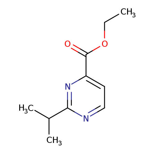 ethyl2-(propan-2-yl)pyrimidine-4-carboxylate