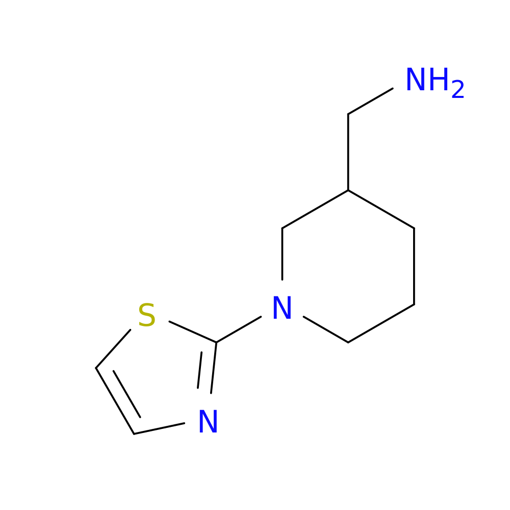 [1-(1,3-thiazol-2-yl)piperidin-3-yl]methanamine