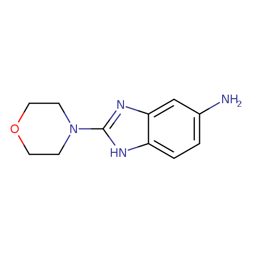 1H-Benzimidazol-5-amine, 2-(4-morpholinyl)-