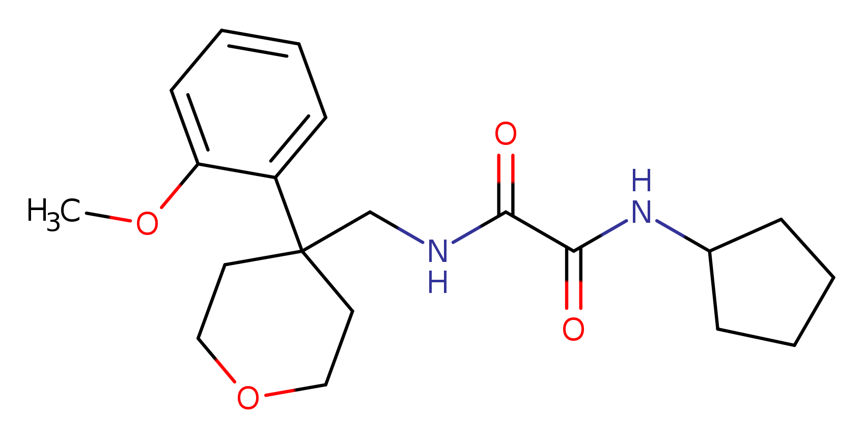 N-cyclopentyl-N'-{[4-(2-methoxyphenyl)oxan-4-yl]methyl}ethanediamide