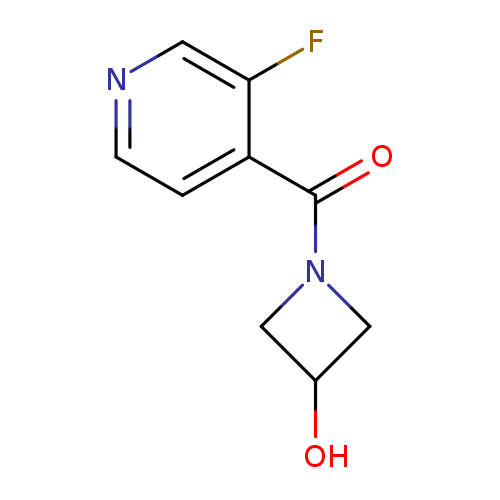 1-(3-fluoropyridine-4-carbonyl)azetidin-3-ol