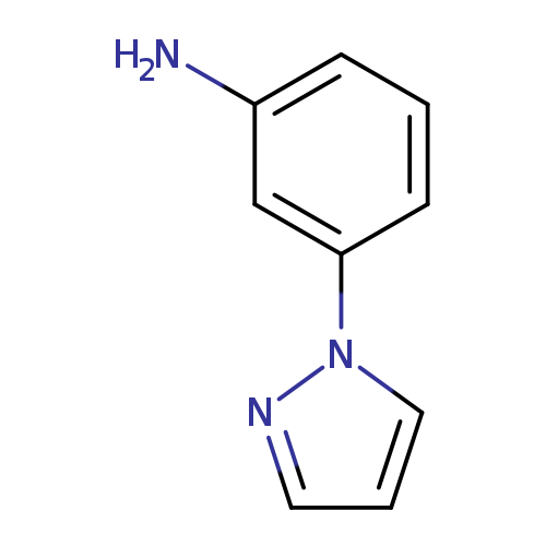 Benzenamine, 3-​(1H-​pyrazol-​1-​yl)​-