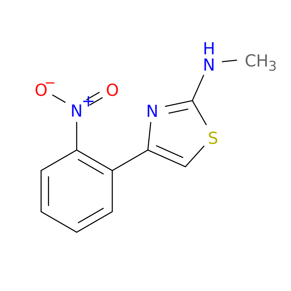 N-methyl-4-(2-nitrophenyl)-1,3-thiazol-2-amine