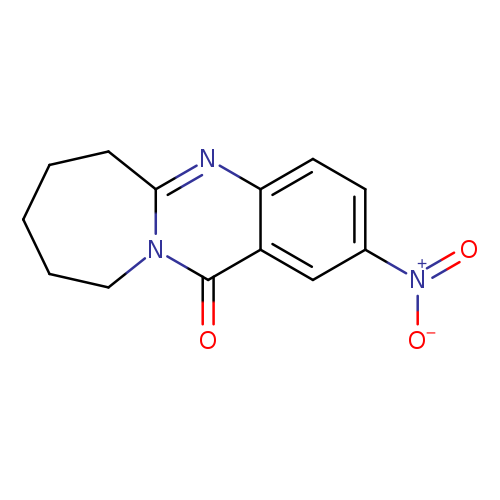 2-nitro-6H,7H,8H,9H,10H,12H-azepino[2,1-b]quinazolin-12-one