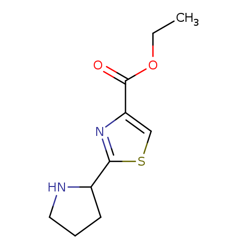 ethyl 2-(pyrrolidin-2-yl)-1,3-thiazole-4-carboxylate