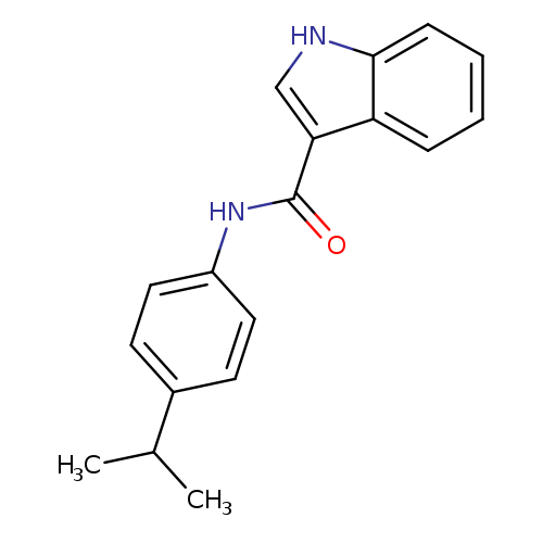 N-[4-(propan-2-yl)phenyl]-1H-indole-3-carboxamide