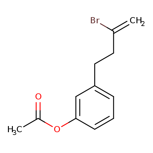4-(3-Acetoxyphenyl)-2-bromo-1-butene