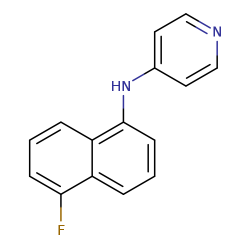 N-(5-fluoronaphthalen-1-yl)pyridin-4-amine
