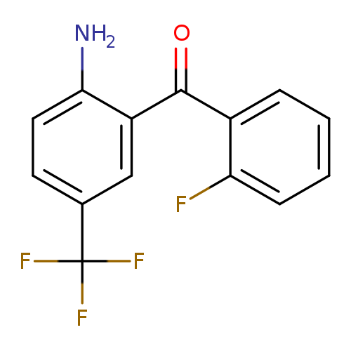 (2-Amino-5-(trifluoromethyl)phenyl)(2-fluorophenyl)methanone