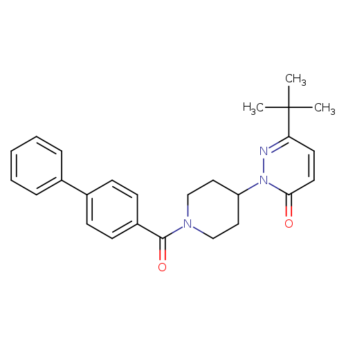 2-(1-{[1,1'-biphenyl]-4-carbonyl}piperidin-4-yl)-6-tert-butyl-2,3-dihydropyridazin-3-one