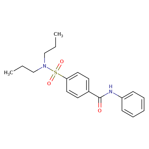 4-(dipropylsulfamoyl)-N-phenylbenzamide
