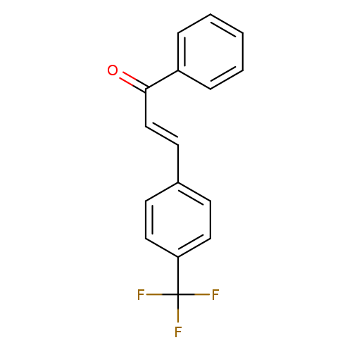 2-Propen-1-one, 1-phenyl-3-[4-(trifluoromethyl)phenyl]-, (2E)-