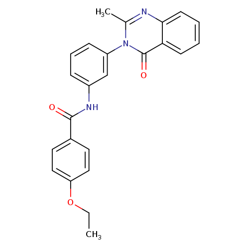 4-ethoxy-N-[3-(2-methyl-4-oxo-3,4-dihydroquinazolin-3-yl)phenyl]benzamide