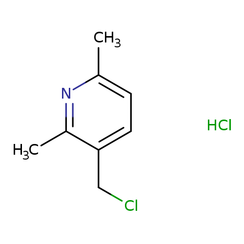 3-(chloromethyl)-2,6-dimethylpyridine hydrochloride