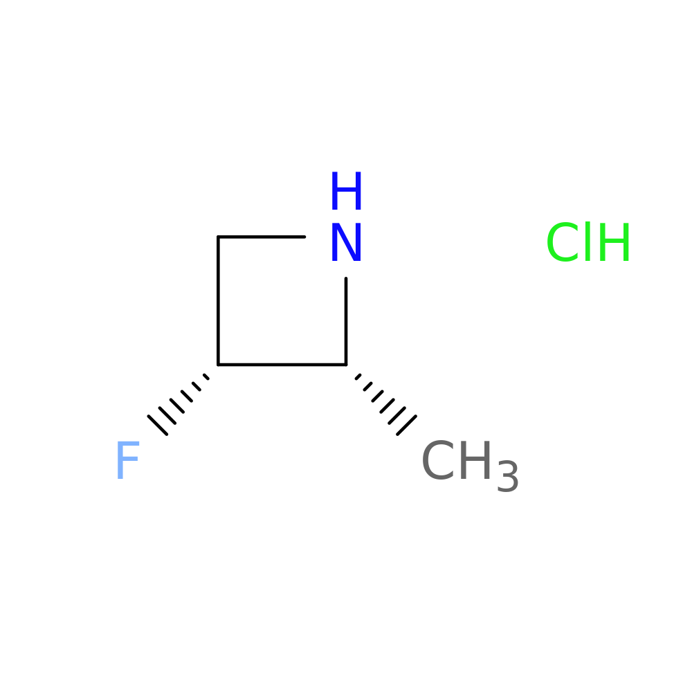 (2R,3R)-3-fluoro-2-methyl-azetidine;hydrochloride