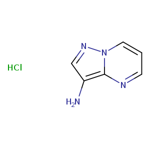 Pyrazolo[1,5-a]pyrimidin-3-amine, hydrochloride (1:1)