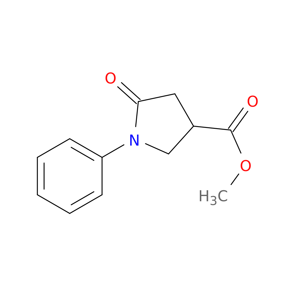 Methyl 5-oxo-1-phenylpyrrolidine-3-carboxylate
