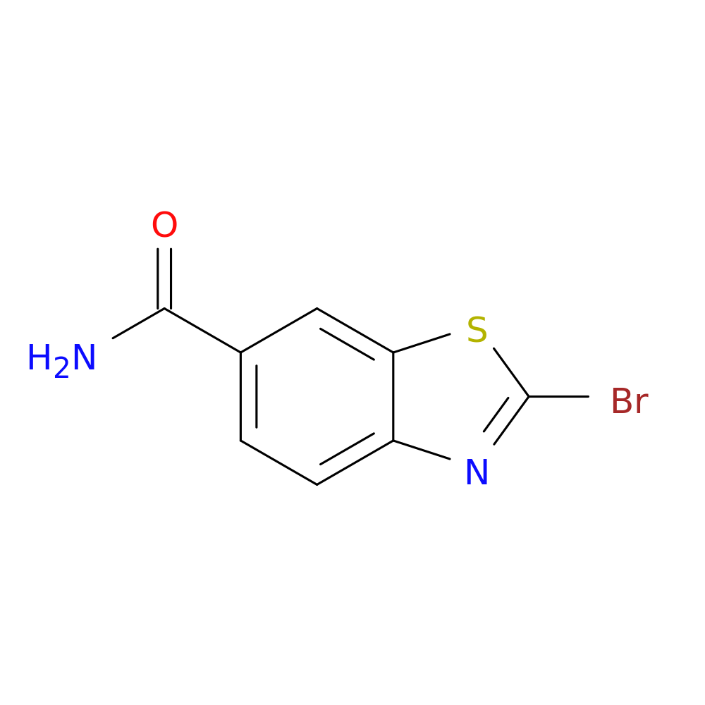 2-Bromobenzo[d]thiazole-6-carboxamide