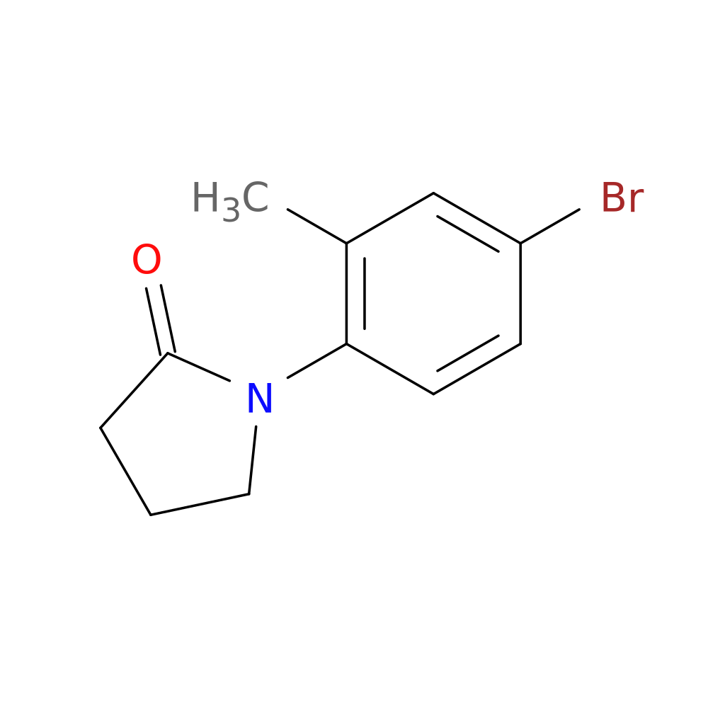 1-(4-Bromo-2-methylphenyl)pyrrolidin-2-one