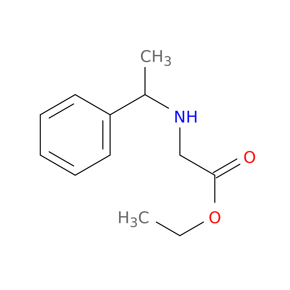 ethyl 2-[(1-phenylethyl)amino]acetate