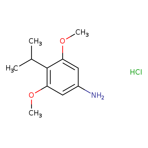 3,5-dimethoxy-4-(propan-2-yl)aniline hydrochloride