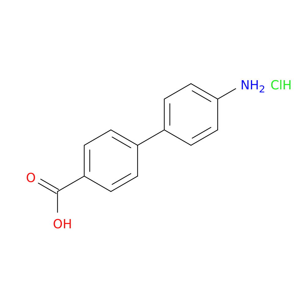 4'-Amino-[1,1'-biphenyl]-4-carboxylic acid, HCl