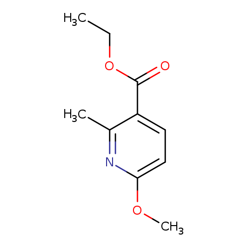 3-Pyridinecarboxylic acid, 6-methoxy-2-methyl-, ethyl ester