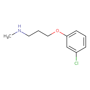 3-(3-Chlorophenoxy)-n-methyl-1-propanamine