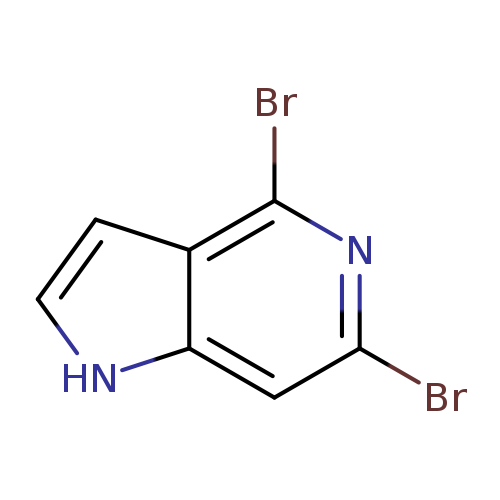 4,6-Dibromo-1H-pyrrolo[3,2-c]pyridine