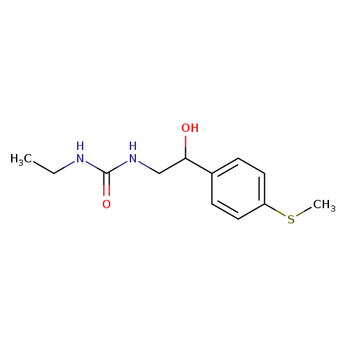 3-ethyl-1-{2-hydroxy-2-[4-(methylsulfanyl)phenyl]ethyl}urea