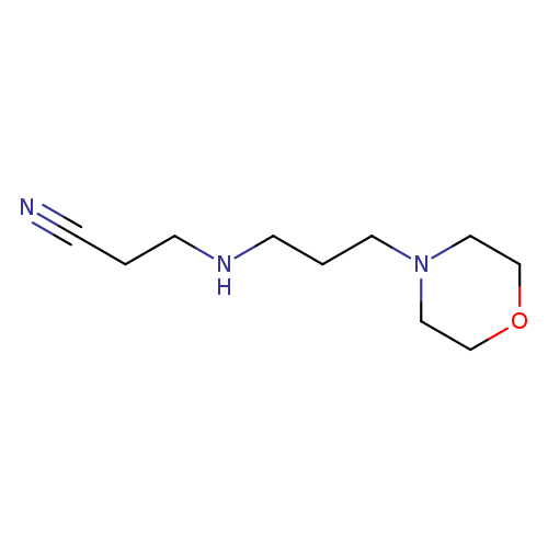 Propanenitrile, 3-[[3-(4-morpholinyl)propyl]amino]-