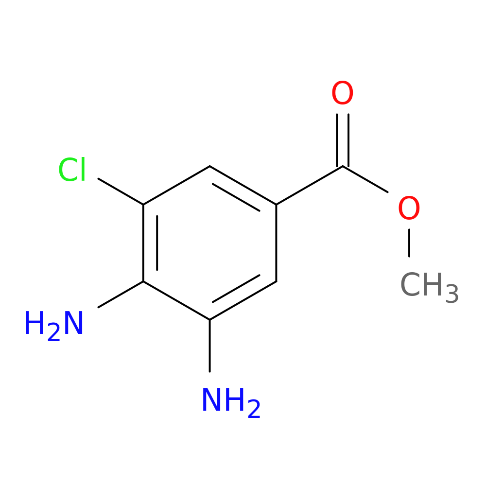 Methyl 3,4-diamino-5-chlorobenzoate