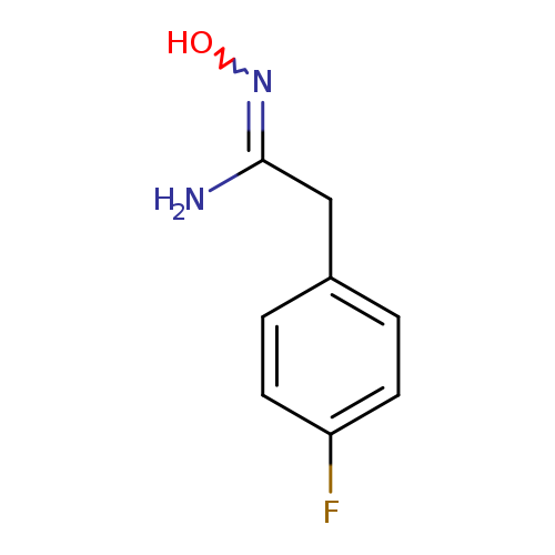(Z)-2-(4-fluorophenyl)-N'-hydroxyethanimidamide
