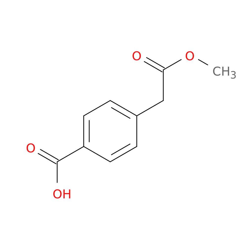 4-(2-Methoxy-2-oxoethyl)benzoic acid