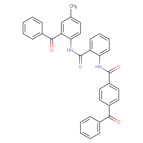 N-(2-benzoyl-4-methylphenyl)-2-(4-benzoylbenzamido)benzamide